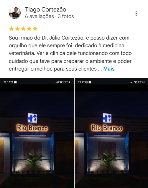 Avaliação 5 estrelas